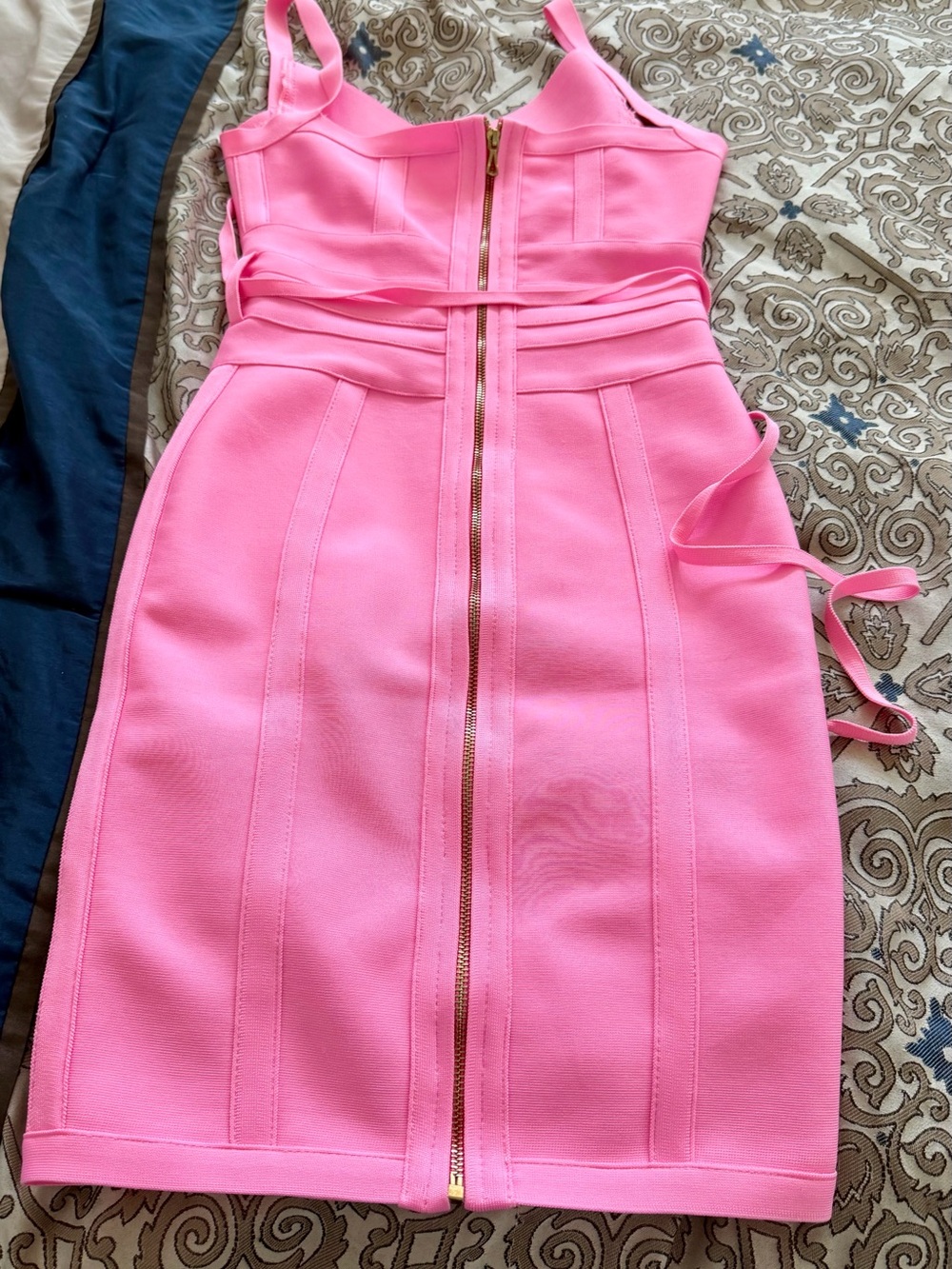 Pink Bella Barnett Bandage Dress size S never worn and so gorgeous - Picture 7 of 8